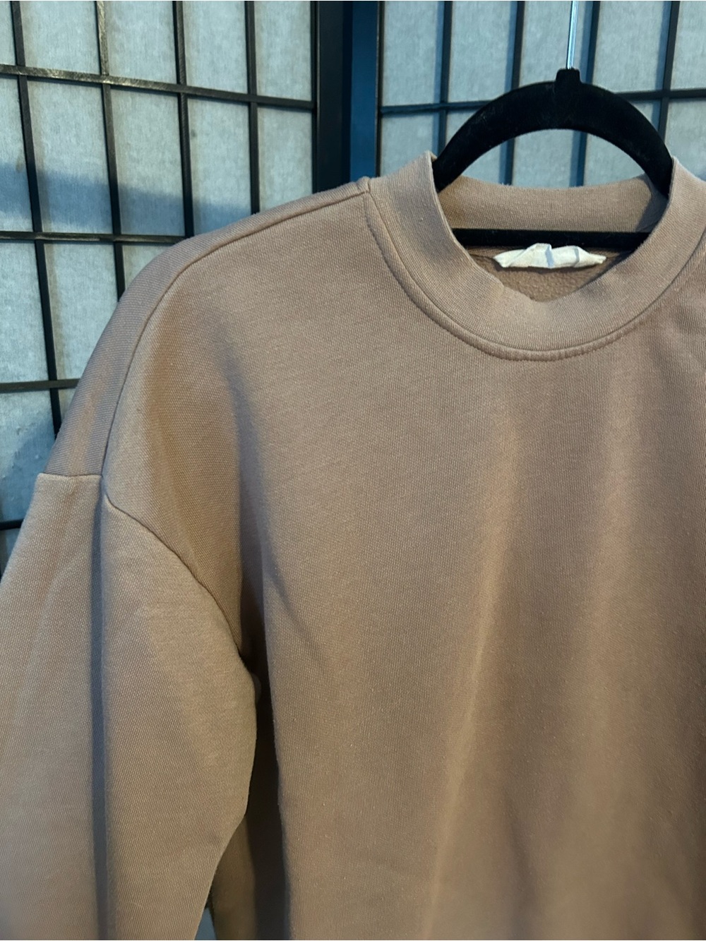 Primark Women’s Tan Fleece Crewneck Sweatshirt Size XS